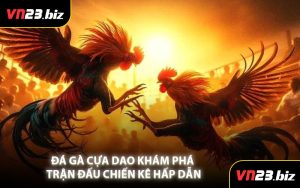 Đá Gà Cựa Dao Khám Phá Trận Đấu Chiến Kê Hấp Dẫn