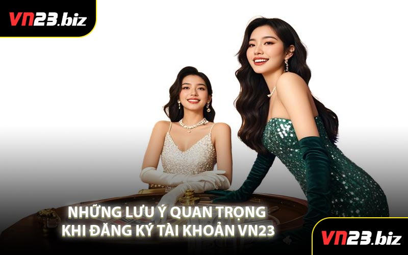 Những Lưu Ý Quan Trọng Khi Đăng Ký Tài Khoản VN23