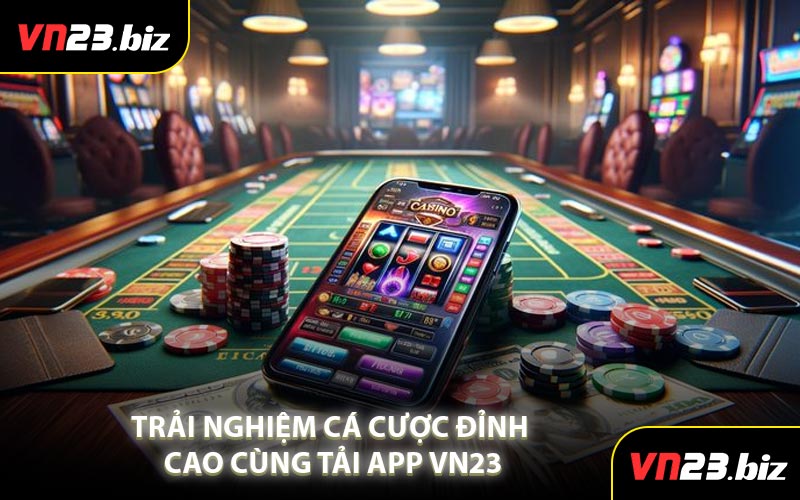 Trải Nghiệm Cá Cược Đỉnh Cao Cùng Tải App VN23